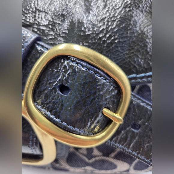 Vintage Coach Demin Soho Bleecker Bag - Picture 10 of 14